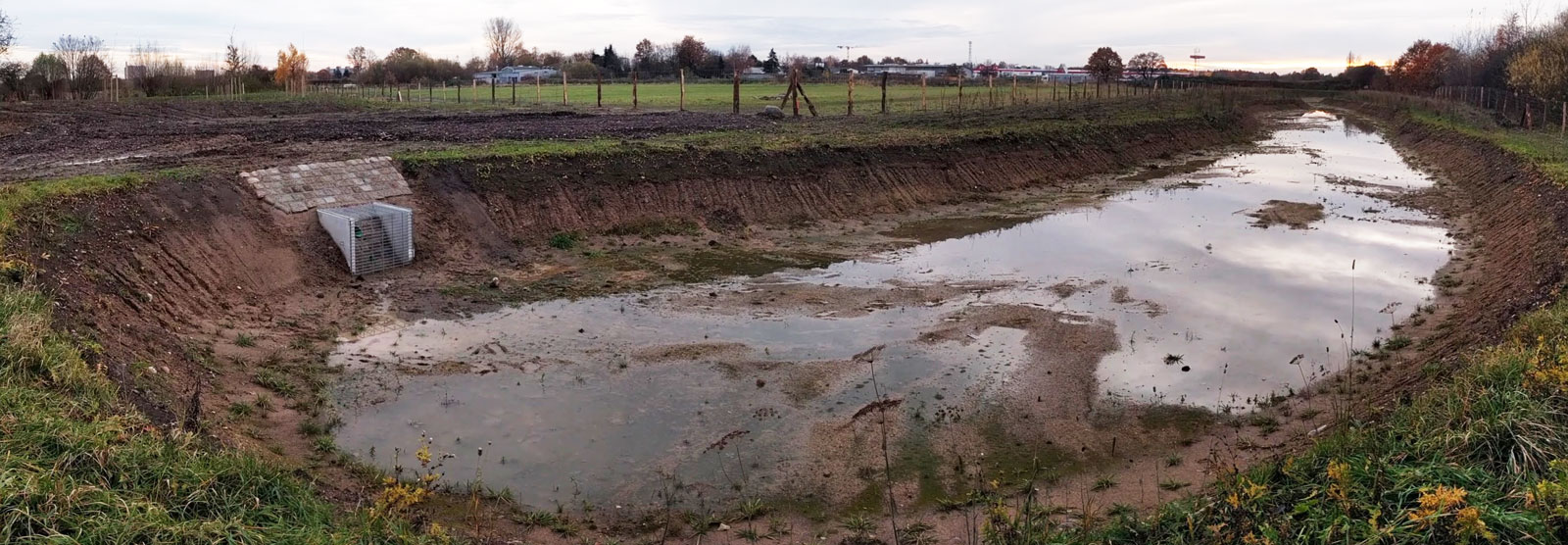 Regenwasserversickerung Regenwasserrückhaltung Meykopff Garten- Landschaftsbau Lübeck
