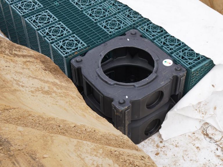 Regenwassernutzung Versickerung mit Rigolen | Meykopff