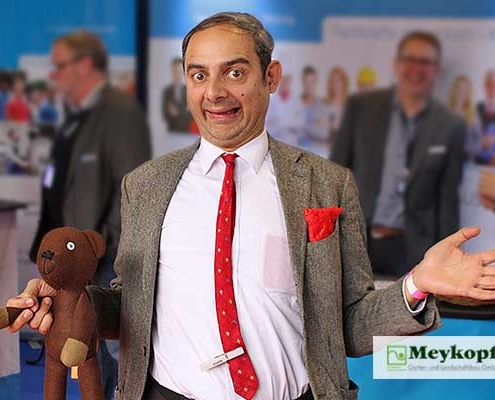 Mr. Bean Double auf der Jobmesse Lübeck