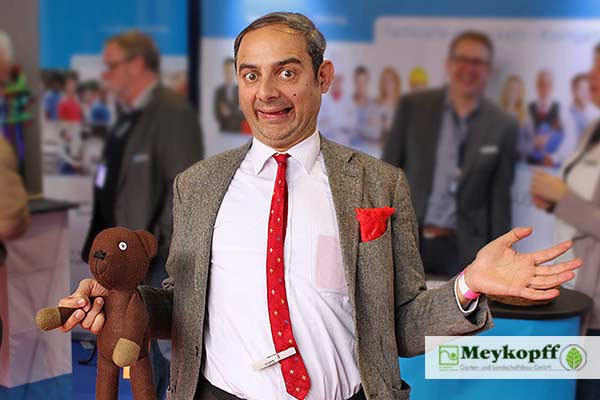Mr. Bean Double auf der Jobmesse Lübeck