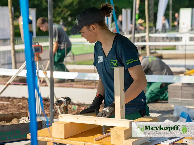 Ella Mainhardt Azubi Meykopff - Landschaftsgärtner-Cup Berlin 2025 Ella Mainhardt Azubi Meykopff - Landschaftsgärtner-Cup Berlin 2025