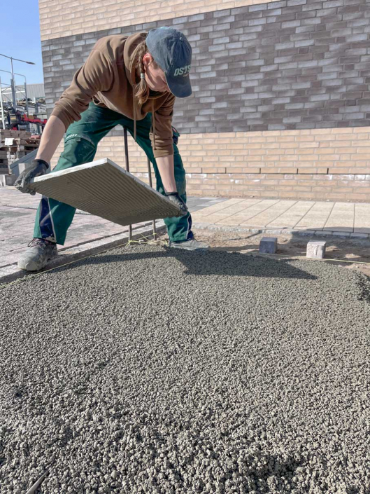 Meykopff GaLaBau Lübeck unser Ella Mainhardt Baustelle Benthack