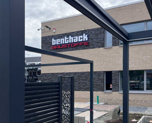 Meykopff GaLaBau Baustelle Benthack Outdoor-Pavillon | Meykopff Meykopff GaLaBau Baustelle Benthack Outdoor-Pavillon